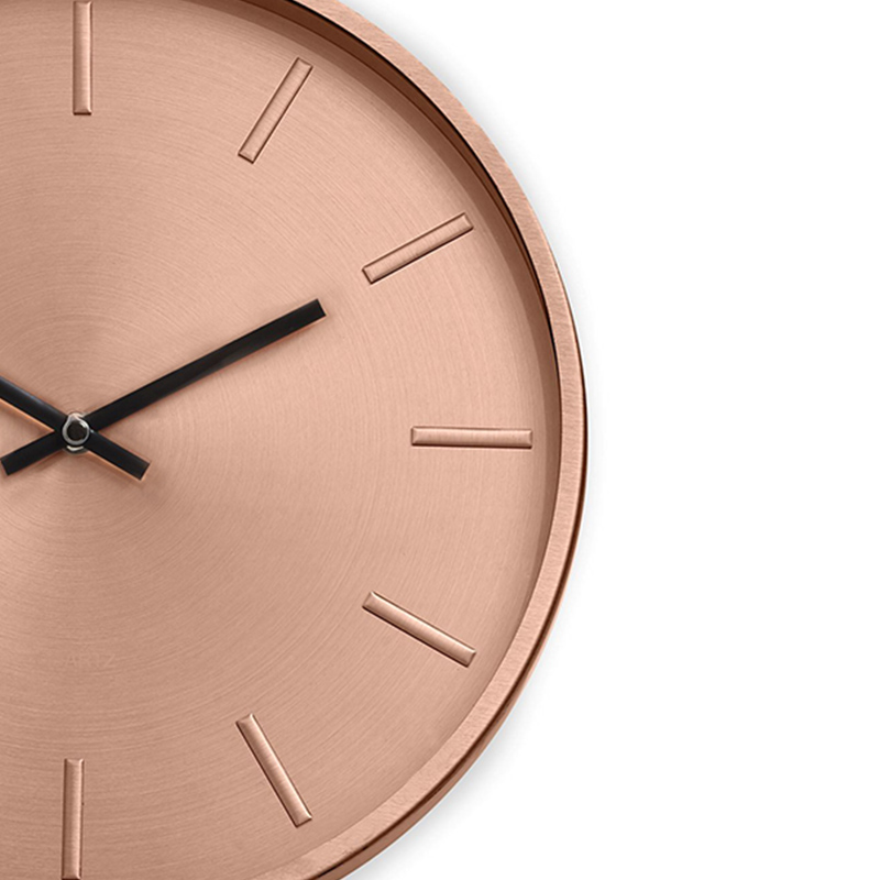 Gold Wall Clock - Image 5